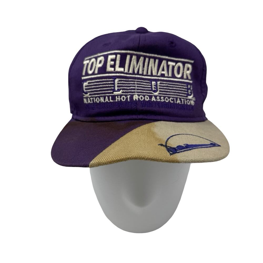 '97 NHRA Top Eliminator National Hot Rod Ass'n Purple Adjustable USA Made Flaws